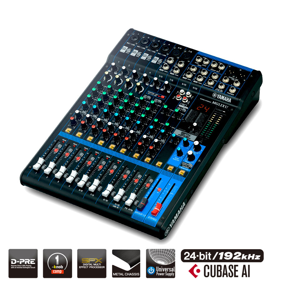 Yamaha Mesa de directo MG12XU
